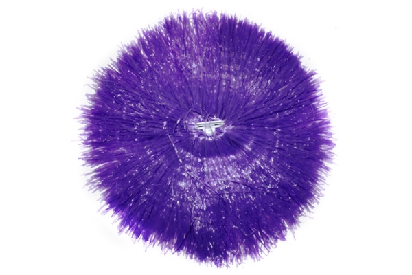 Помпоны для черлидинга 2 штуки фиолетовые