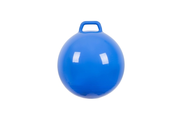 Мяч Прыгун 50 см с ручкой Альпина Пласт Синий