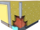 Утепление фасада минеральной плитой