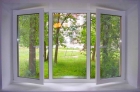 Монтаж окна KBE в дом 1400*2100