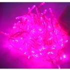 Гирлянда LED Нить 10 м с герметичным колпачком (розовый)