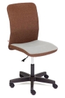 Кресло для персонала BESTO ткань, коричневый/серый