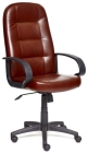 Кресло для руководителя DEVON кож/зам, коричневый 2