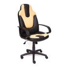 Игровое кресло NEO (1) кож/зам, черный/бежевый
