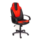 Игровое кресло NEO (1) кож/зам, черный/красный