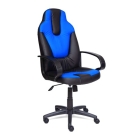 Игровое кресло NEO (1) кож/зам, черный/синий