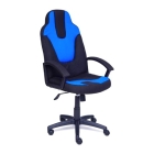 Игровое кресло NEO (3) ткань, черный+синий