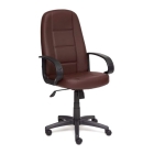 Кресло для руководителя СН747 кож/зам, коричневый