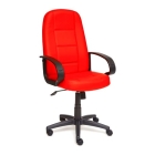 Кресло для руководителя СН747 кож/зам, красный