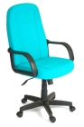 Кресло для руководителя СН747 ткань, бирюзовый