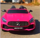 Электромобиль детский Мерседес/Mercedes GTR розовый