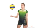 Женская волейбольная форма ZIGZAG (зеленый)