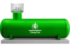 Газгольдер СпецГаз на 2700 литров с высокими патрубками