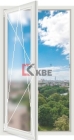 Одностворчатое окно KBE 58 (поворотно-откидное)