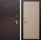 Темная металлическая дверь с порошковым напылением ДП-78