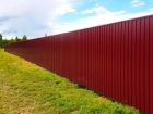 Забор из профлиста 2,5 м С10 с односторонним полимерным покрытием 