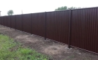 Забор из профлиста 2.00 м С10 с односторонним полимерным покрытием 