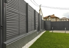 Забор жалюзи  высота 1,5 м полимерное покрытие