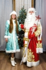 Дед Мороз и Снегурочка в школу 