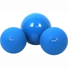 Мяч утяжеленный MED BALL 23 см 2 кг синий Ledraplastic