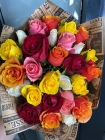 Букет цветов (27 роз микс)