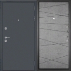 Дверь входная БУЛЬДОРС «MASS 90 9S-130 БУКЛЕ ГРАФИТ»