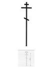 Крест металлический на могилу «Классический»