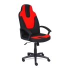 Игровое кресло NEO (3) ткань, черный+красный